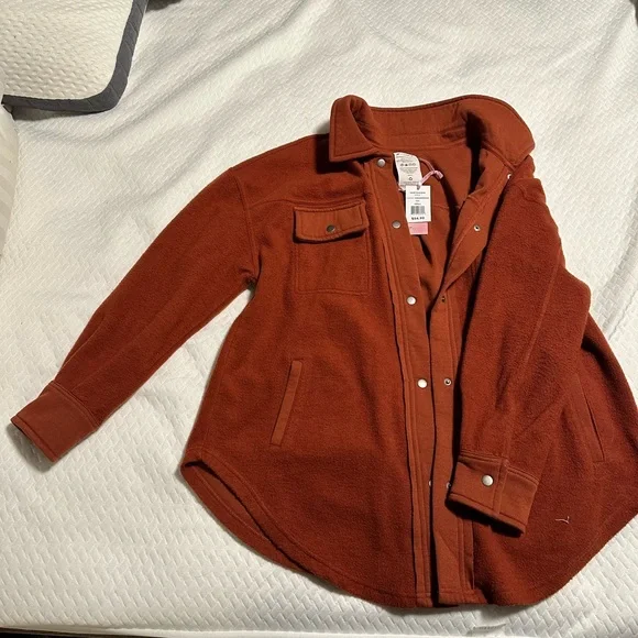 Rust Shacket - Picture 2 of 3
